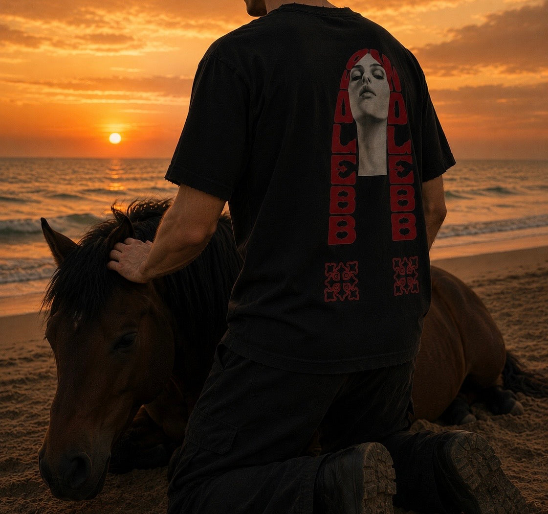 camiseta efecto lavado 95