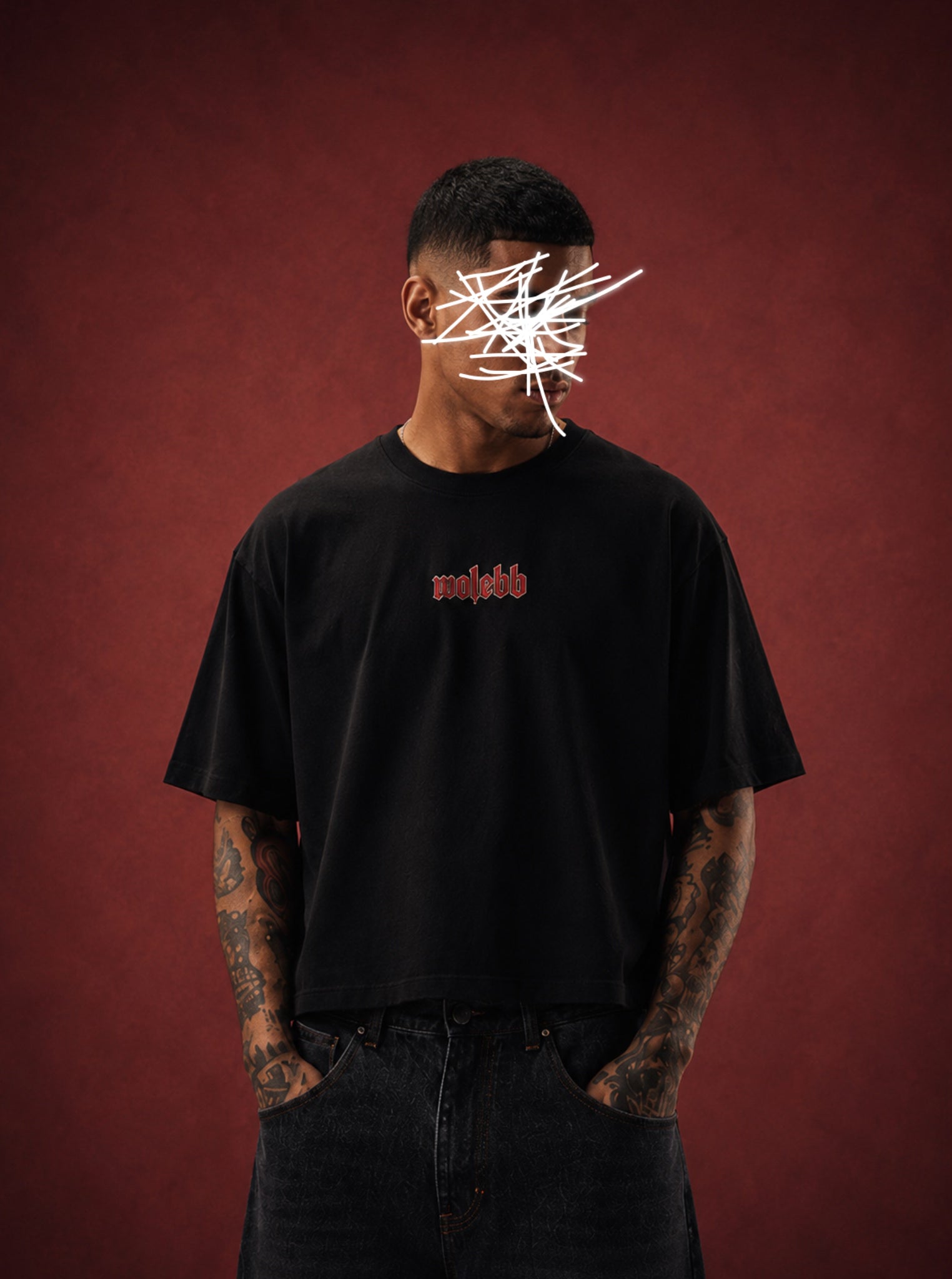 camiseta efecto lavado 95